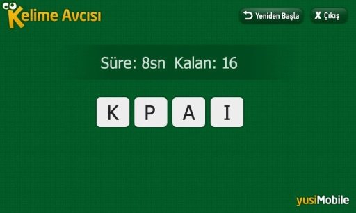 Kelime Avcısı Oyunu截图2