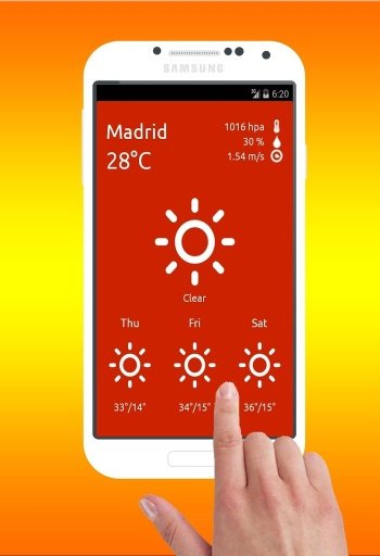 Weather Madrid Info截图2