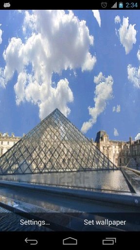 Museum Louvre Live Wallpaper截图2