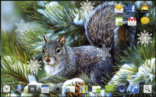 Winter Animals live wallpaper截图2