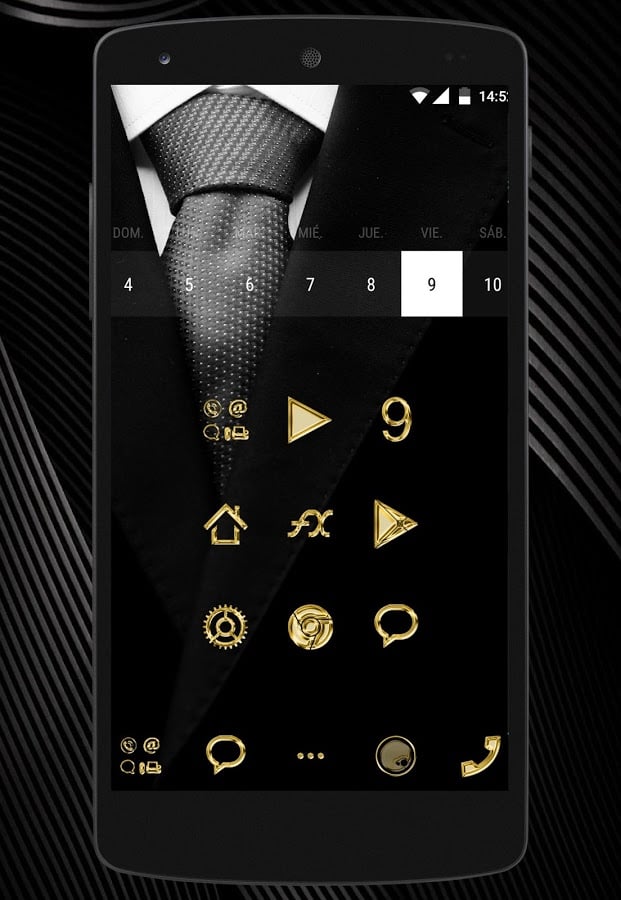 Gold Theme图标包截图1