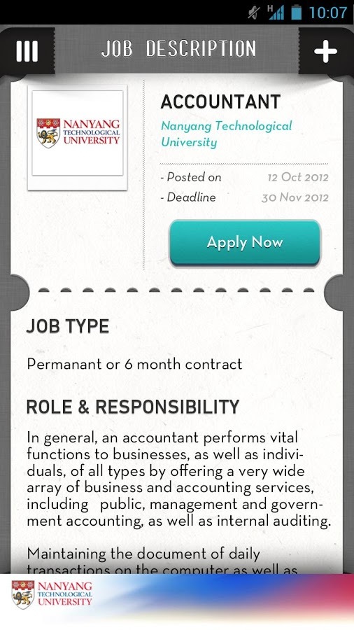 NTU JobPass截图5