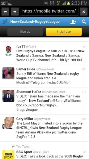 New Zealand Rugby League截图1