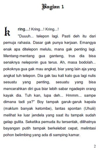 Novel Cinta Buta Sang Penulis截图4