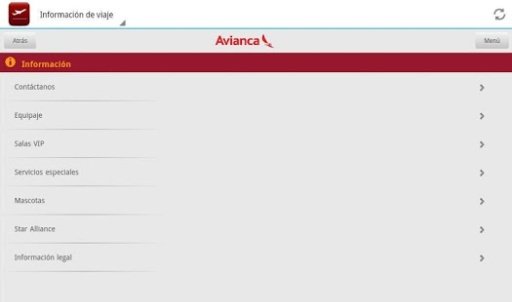 Avianca - Información截图1