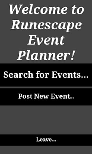 Runescape Event Planner (Free)截图1