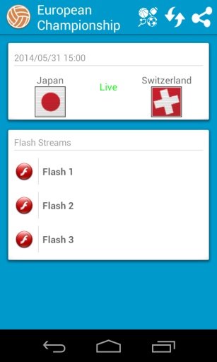 Volleyball Live Streaming截图3