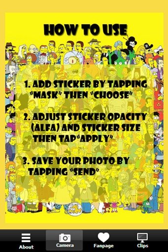 Simpsons Camera截图2