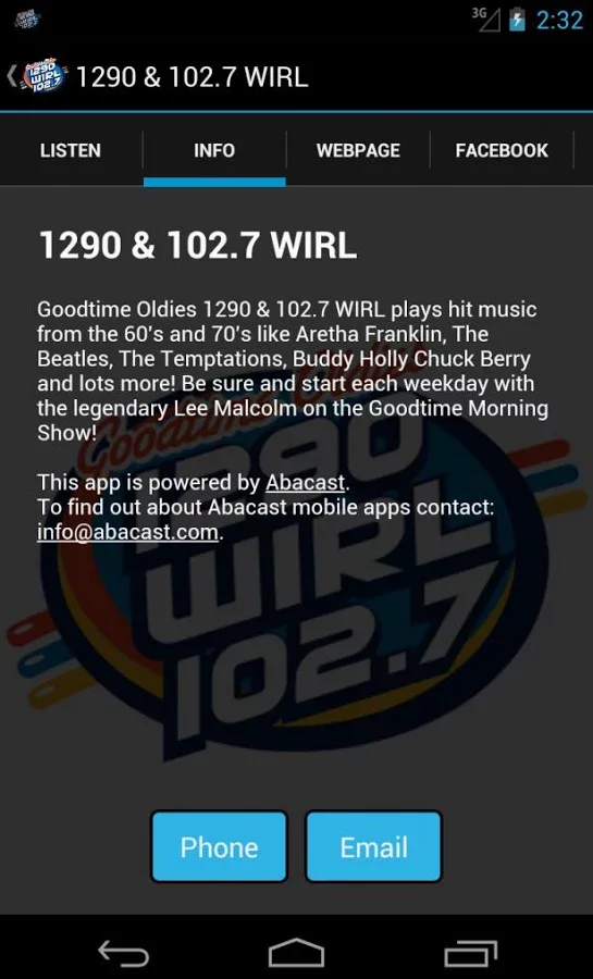 1290 & 102.7 WIRL截图2