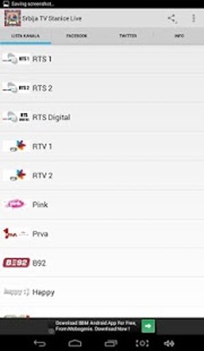 Srbija TV Stanice Live截图4