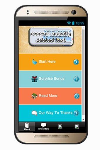 Recover Recent Deleted Text截图3