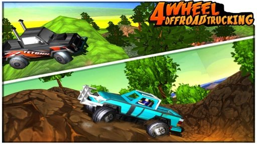 4 Wheel OffRoad Trucking截图1