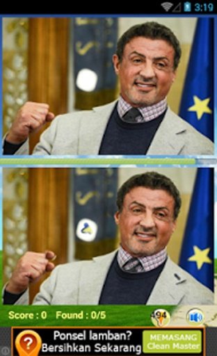 Sylvester Stallone Find Games截图2