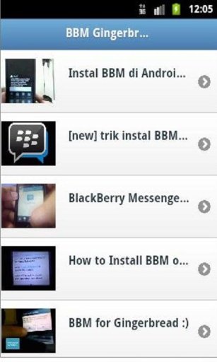 BB Messenger Gingerbread截图1