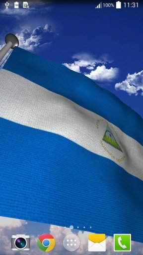 Nicaragua Flag - LWP截图1