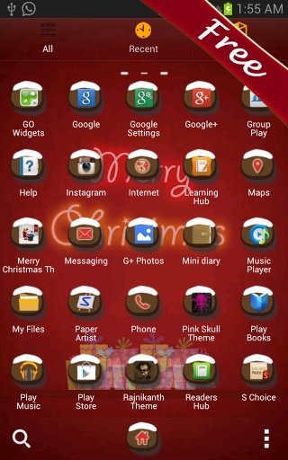 Merry Christmas Theme截图1