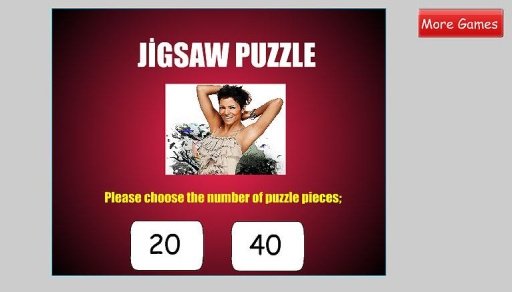 Halle Berry Jigsaw Puzzle Game截图1