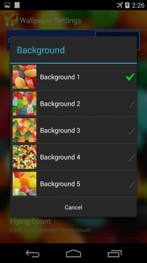 Jelly and Candy Live Wallpaper截图2