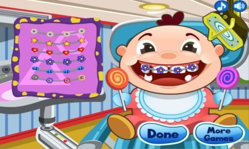 Newborn Baby Dentist Games截图3