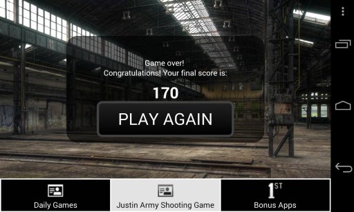 Justin Army Shooting Game截图4