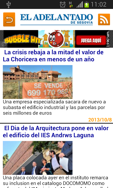 Lector RSS - El Adelantado截图3