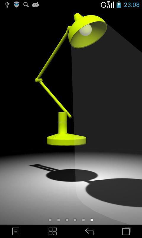 3D台灯精灵-梦象动态壁纸截图2