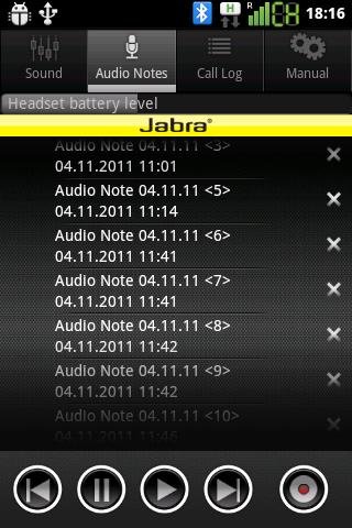 Jabra SUPREME application截图2