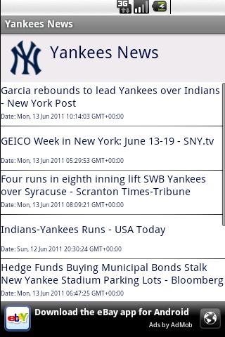 Yankees News截图2