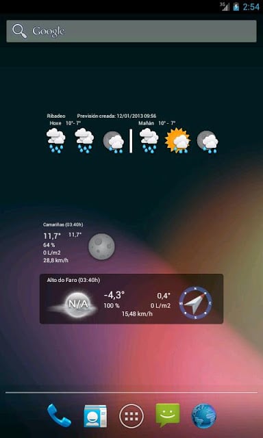 Widgets Meteo Galicia截图2