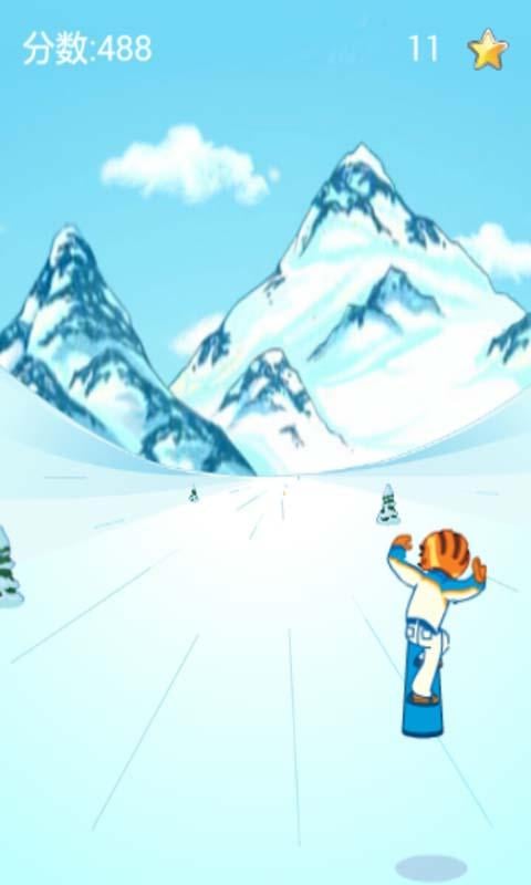 滑雪少年小游戏截图3