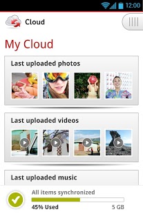 Vodafone Cloud截图4