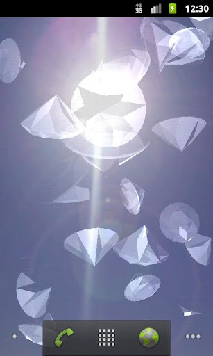 Diamonds Live Wallpaper截图1