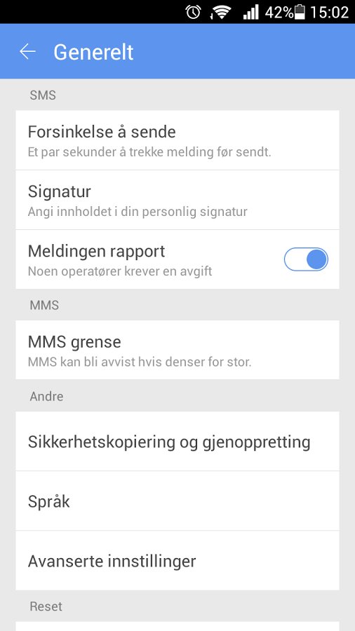 GO 短信语言包--挪威语截图2