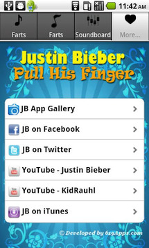Justin Bieber Farts Soundboard截图