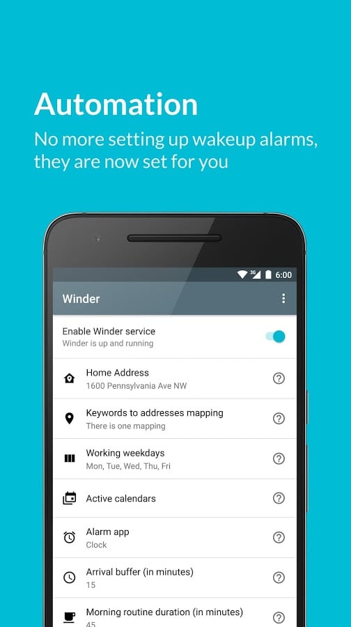 自动闹铃:Winder截图3