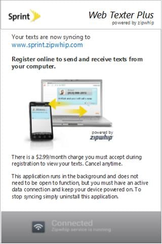 Sprint Web Texter Plus截图1