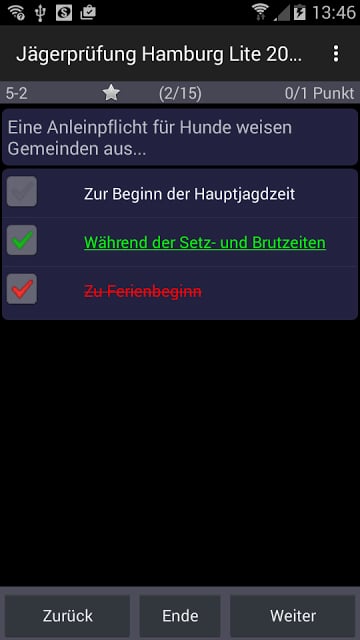J&auml;gerpr&uuml;fung Hamburg Lite 2016截图6