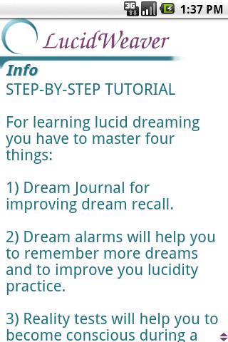 Lucid Weaver Lucid Dreaming截图2