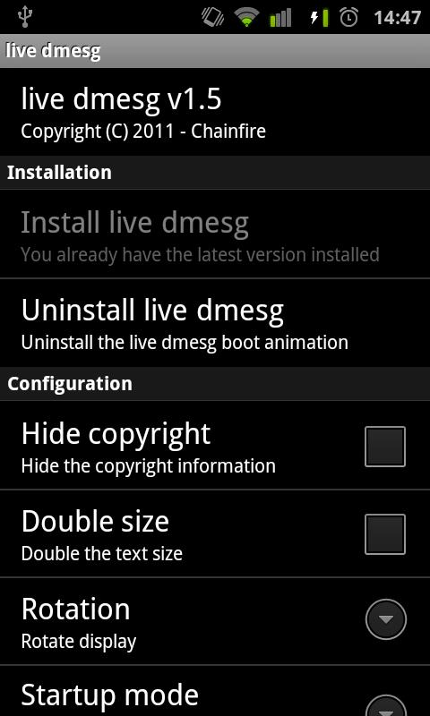 [root] live dmesg lite截图2