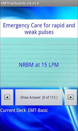 EMT Flashcards Lite截图4