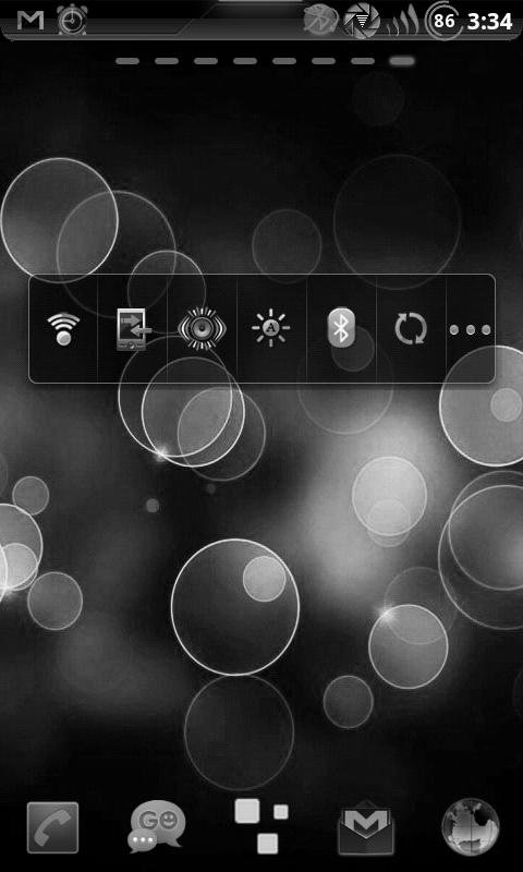 GOWidget Theme SkullGray-Free截图7