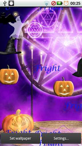 Halloween Live Wallpaper DEMO截图8