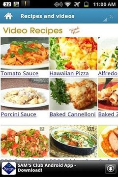 Italian Food Recipes截图