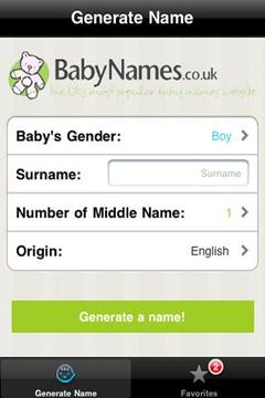Baby Name Generator截图