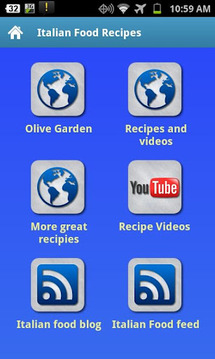 Italian Food Recipes截图