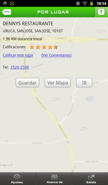GPS哥斯达黎加在线截图8