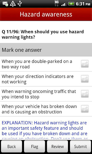 UK Motorcycle Theory Test Lite截图4