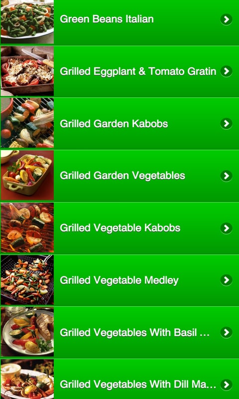 Vegetables Recipes Pro截图3