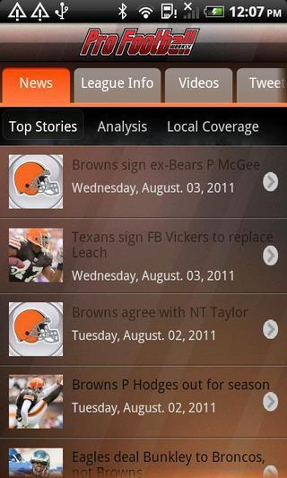 Browns Football Insider截图1