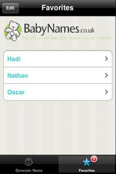 Baby Name Generator截图